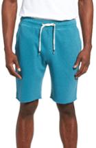 Men's 1901 Garment Dyed Cutoff Sweat Shorts - Blue/green