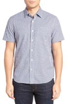 Men's Jack Spade Trim Fit Zigzag Dobby Sport Shirt