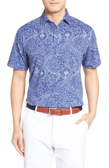 Men's Peter Millar Crown Paisley Polo