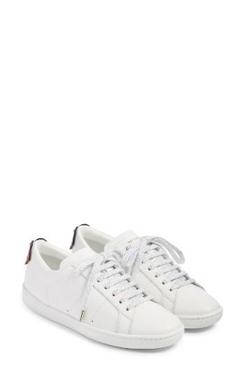 Women's Saint Laurent Court Classic Lips Sneaker .5us / 36.5eu - White