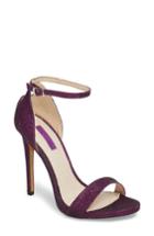 Women's Topshop Raphie Ankle Strap Sandal .5us / 36eu - Purple