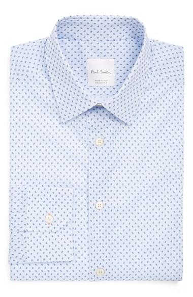 Men's Paul Smith London Extra Trim Fit Paisley Print Dress Shirt