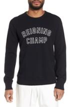 Men's Reigning Champ Varsity Logo Sweatshirt - Black
