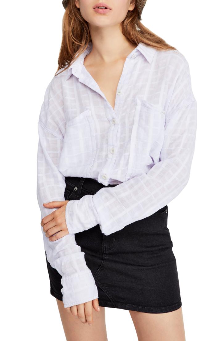 Women's Free People Loveland Woven Top