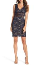 Women's Xscape Lace Body-con Dress - Blue