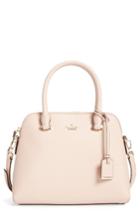 Kate Spade New York Cameron Street Maise Leather Satchel - Beige