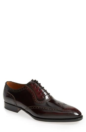 Men's Sendra 'wexford' Wingtip .5 D - Burgundy