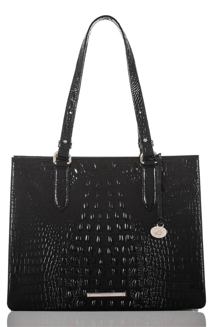 Brahmin Medium Camille Leather Tote -
