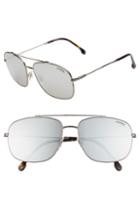 Men's Carrera Eyewear 60mm Special Fit Aviator Sunglasses - Ruthenium