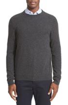 Men's Nordstrom Men's Shop Cashmere Crewneck Sweater, Size - Brown