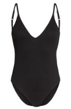 Women's Leith Textured One-piece Swimsuit - Black