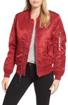 Women's Alpha Industries Ma-1 W Bomber Jacket - Red
