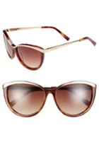Women's Lilly Pulitzer 'mittie' 56mm Cat Eye Sunglasses -