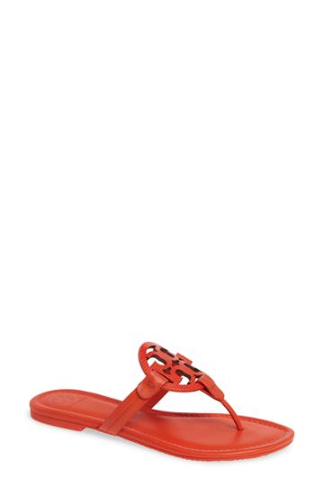 Women's Tory Burch 'miller' Flip Flop .5 M - Orange