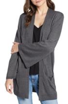 Women's Hinge Easy Cardigan, Size - Grey