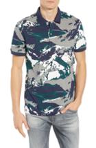 Men's Lacoste Mountain Slim Fit Short Sleeve Polo (s) - White