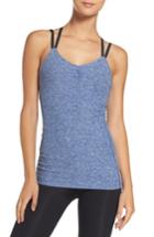 Women's Beyond Yoga Space-dye Camisole With Shelf Bra - Blue