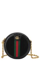 Gucci Mini Ophidia Round Shoulder Bag - Black