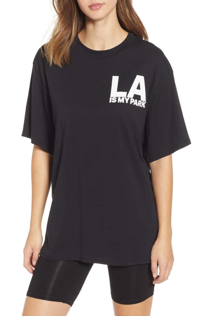 Women's Rag & Bone/jean Dawson Shimmer Mesh Tee