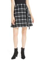 Women's Kate Spade New York Rustic Plaid Fringe Skirt