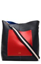 Frances Valentine Large Leather Shoulder Bag - Red