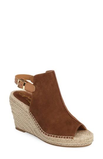 Women's Seychelles 'charismatic' Espadrille Wedge .5 M - Brown