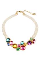 Women's Ben-amun Multicolor Crystal & Imitation Pearl Necklace
