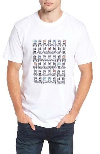 Men's Psycho Bunny Graphic T-shirt (s) - White