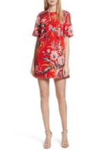 Women's Diane Von Furstenberg Fluid Sequin Minidress - Red