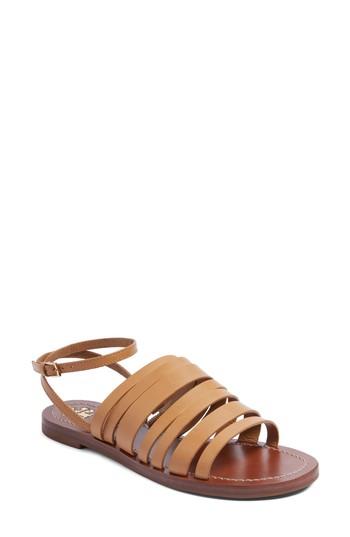 Women's Tory Burch Patos Strappy Sandal .5 M - Beige