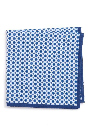 Men's Calibrate Circle Dot Cotton Pocket Square