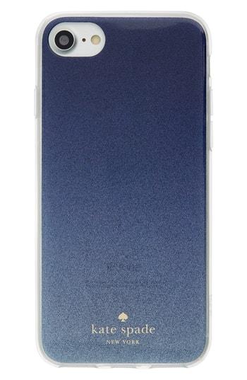 Kate Spade New York Glitter Ombre Iphone 7/8 & 7/8 Case - Blue