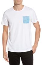 Men's Jason Scott Blue Square T-shirt - White