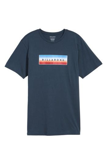 Men's Billabong United Graphic T-shirt, Size - Blue