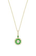 Women's Bony Levy Diamond & Emerald Pendant Necklace (trunk Show Exclusive)