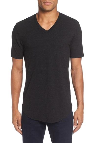Men's Goodlife Scalloped Hem V-neck T-shirt