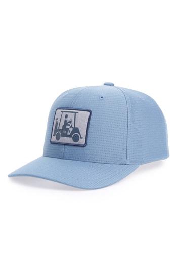 Men's Travis Mathew Coming In Hot Snapback Cap - Blue