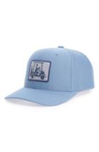 Men's Travis Mathew Coming In Hot Snapback Cap - Blue