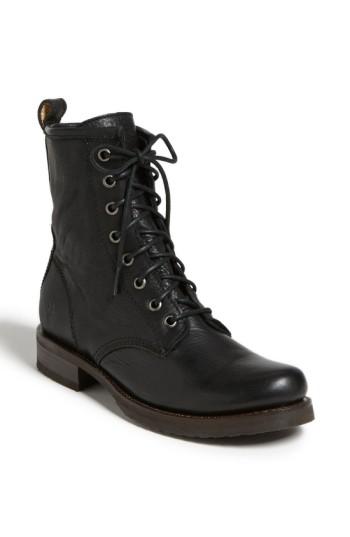 Women's Frye 'veronica Combat' Boot .5 M - Black