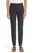 Women's St. John Collection Alexa Scuba Bi-stretch Slim Crop Pants - Black