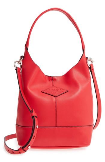 Rag & Bone Mini Camden Suede Tote - Red