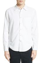 Men's Rag & Bone Standard Issue Solid Sport Shirt - White