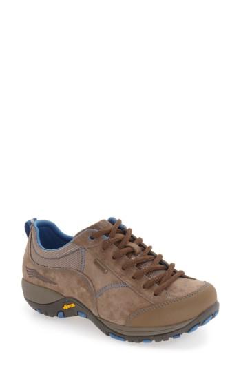 Women's Dansko 'paisley' Waterproof Sneaker .5-10us / 40eu M - Brown