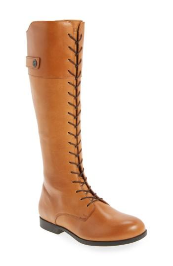 Women's Birkenstock Longford Knee-high Lace-up Boot -9.5us / 40eu B - Brown
