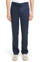 Men's Onia Collin Linen Pants - Blue