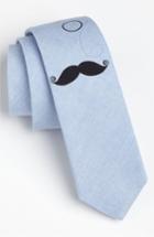 Men's Public Opinion 'specs & Stach' Woven Tie