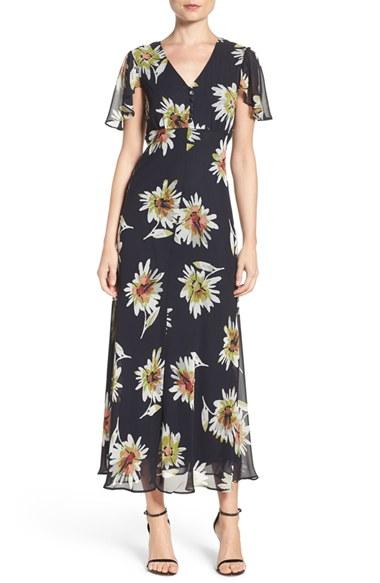 Women's Taylor Dresses Chiffon Maxi Dress