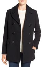 Women's Kate Spade New York Wool Blend Peacoat