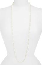 Women's Nadri 42-inch Glass Pearl Strand Rope Necklace