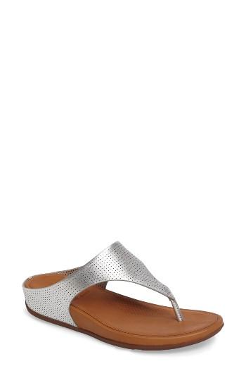Women's Fitflop(tm) Banda Sandal M - Metallic